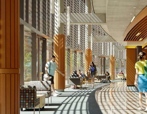 McCord - ASU McCord Hall
Tempe, Arizona
Architect- Kohn Pedersen Fox