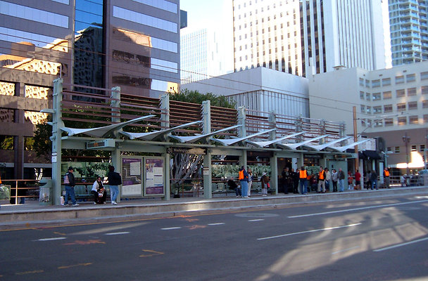 METRO Light Rail Downtown Phoenix Northbound Station